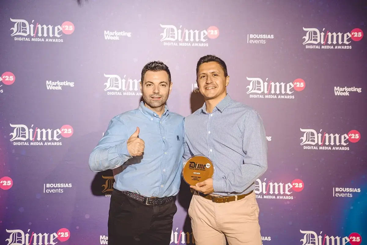 Dime Awards 2025 5 best seo strategy awards team