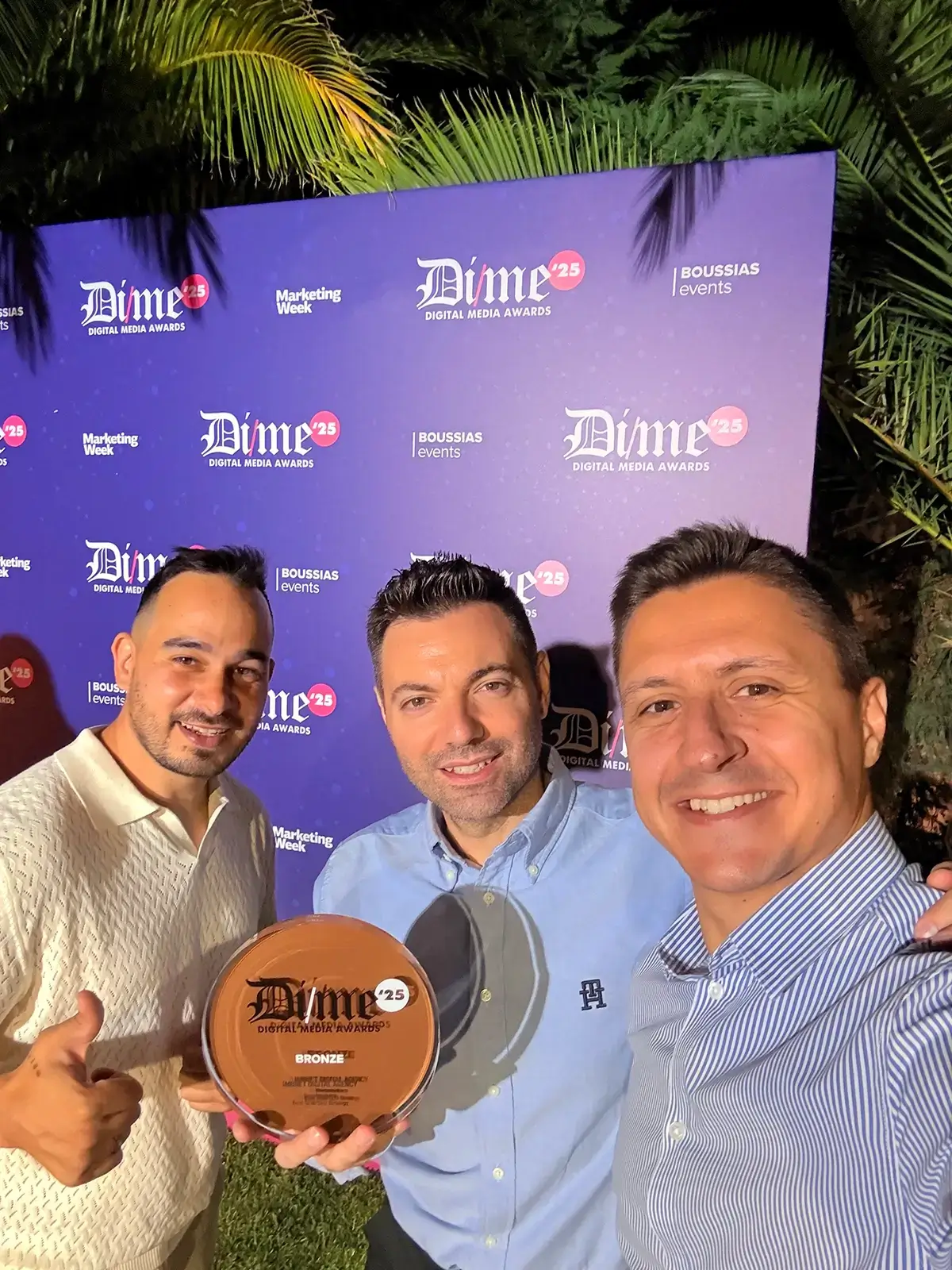 Dime Awards 2025 2 imbnet best seo strategy award